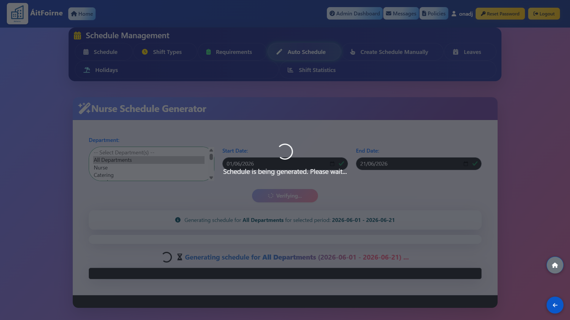 Automatic Scheduling — Built for Care Homes
