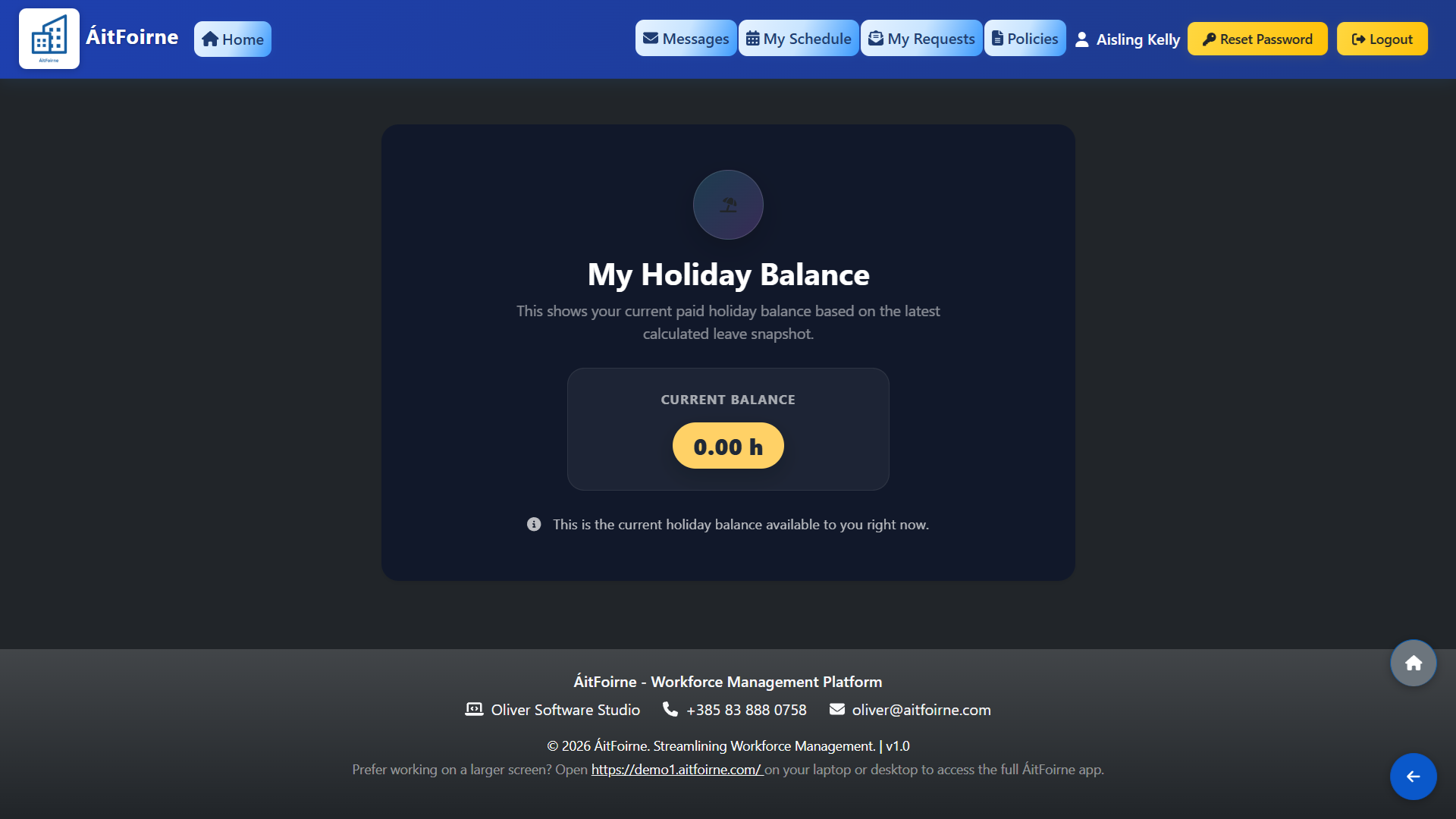 Checking Your Holiday Entitlement